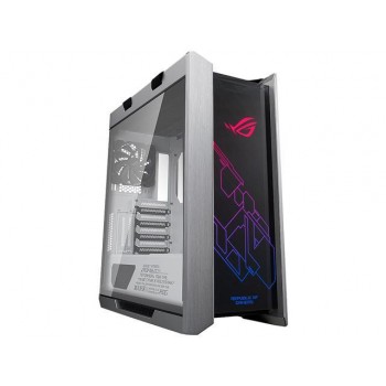 ASUS ROG Strix Helios GX601 White Edition RGB Mid-Tower Computer Case for ATX/EATX Motherboards with tempered glass, aluminum frame, GPU braces, 420mm radiator support and Aura Sync