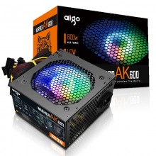 Aigo Warrior AK600 Max 600W RGB Power Supply 
