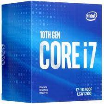 Intel Core i7-10700F Desktop Processor 8 Cores up to 4.8 GHz Without Processor Graphics LGA1200 (Intel 400 Series chipset) 65W