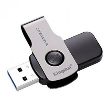 Kingston 32GB DataTraveler SWIVL USB 3.0 Flash Memory Stick Drive 